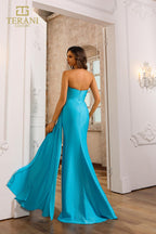 Terani Prom Dress 251P4055 - Turquoise