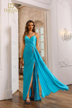 Terani Prom Dress 251P4055 - Turquoise