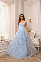 Terani Prom Dress 251P4092 - Light Blue