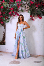 Terani Prom Dress 251P4142 - Ivory Multi