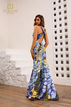 Terani Prom Dress 251P4146 - Blue Multi