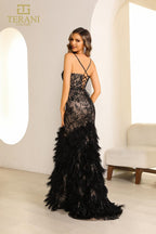 Terani Prom Dress 251P4321 - Black Nude