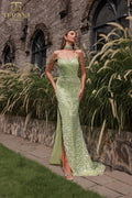 Terani Prom Dress 251P4329 - Citrine