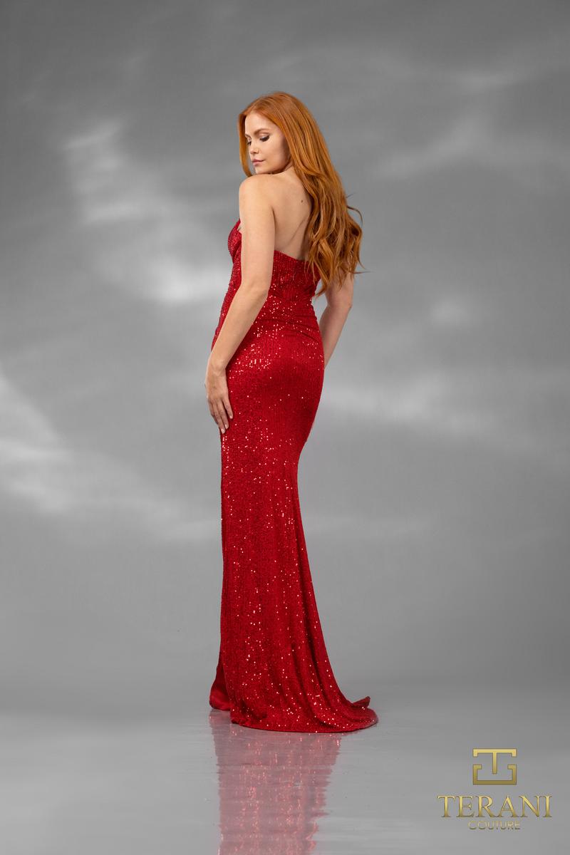 Terani Prom Dress 251P4519 - Red