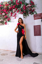 Terani Prom Dress 251P4530 - Black Pink