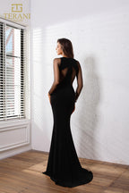 Terani Prom Dress 251P4552 - Black