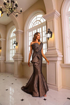 Terani Evenings Dress 251E4201 - Amber