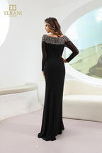 Terani Evenings Dress 251E4257 - Black