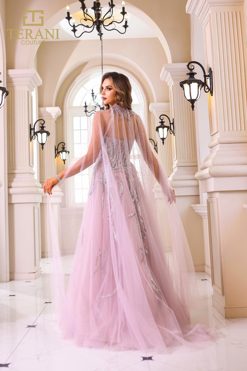 Terani Mother of the Bride Dress 251M4410 - Rose Silver