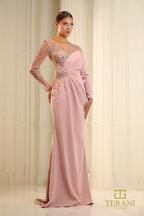 Terani Mother of the Bride Dress 251M4423 - Dusty Rose