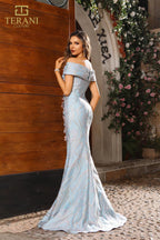 Terani Couture Mother of the Bride 251M4454 - Blue