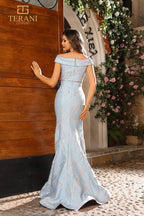 Terani Mother of the Bride Dress 251M4457 - Blue