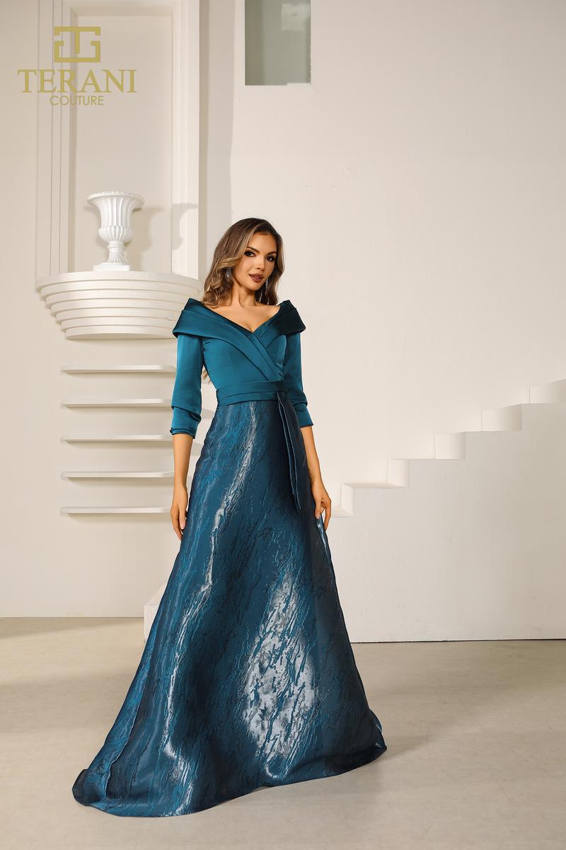 Terani Couture Mother of the Bride 251M4461 - Blue