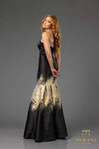 Terani Prom 251P0177 - Black Gold