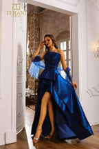 Terani Prom Dress 251P4054 - Indigo