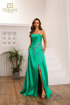 Terani Prom Dress 251P4061 - Emerald