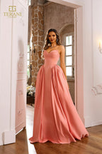 Terani Prom Dress 251P4066 - Apricot
