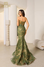 Terani Prom Dress 251P4355 - Green Nude