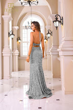Terani Prom Dress 251P4531 - Silver