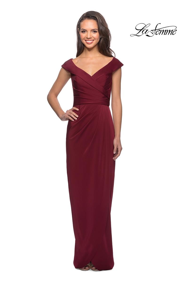 La Femme Mother of the Bride 25206 - Burgundy