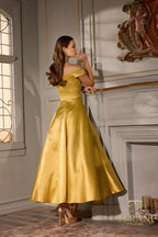 Terani Cocktail Dress 252C5004 - Gold