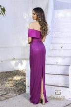 Terani Evenings Dress 252E5103 - Fuchsia