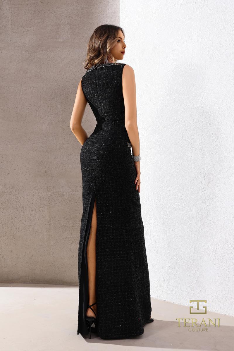 Terani Evenings Dress 252E5119 - Black