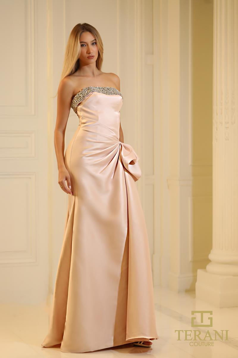 Terani Evenings Dress 252E5131 - Blush