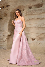 Terani Evenings Dress 252E5134 - Rose