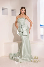 Terani Evenings Dress 252E5164 - Sage