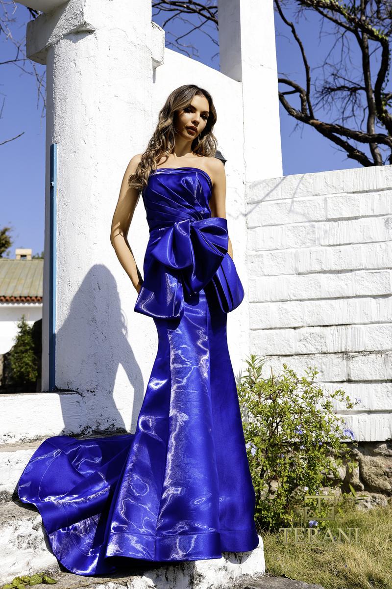 Terani Evenings Dress 252E5164 - Sapphire