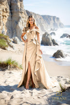 Terani Evenings Dress 252E5169 - Rose Gold