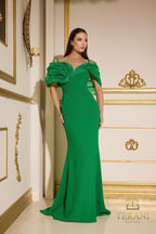 Terani Evenings Dress 252E5181 - Emerald