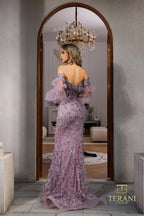 Terani Evenings Dress 252E5196 - Rose