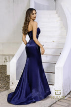 Terani Evenings Dress 252E5512 - Cobalt