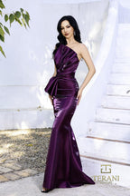 Terani Evenings Dress 252E5513 - Plum