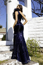 Terani Evenings Dress 252E5516 - Navy