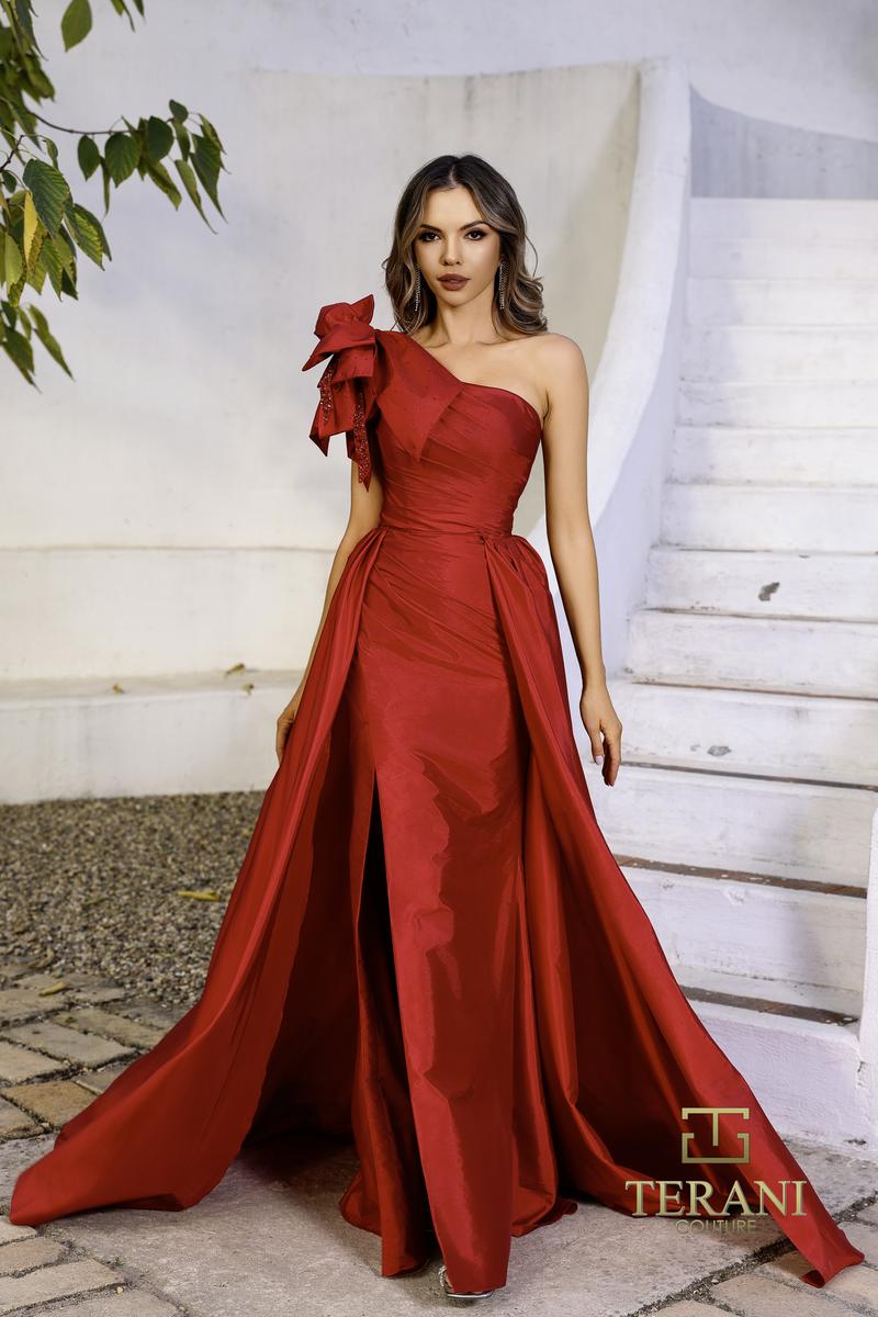 Terani Evenings Dress 252E5531 - Red