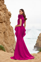 Terani Evenings Dress 252E5546 - Fuchsia