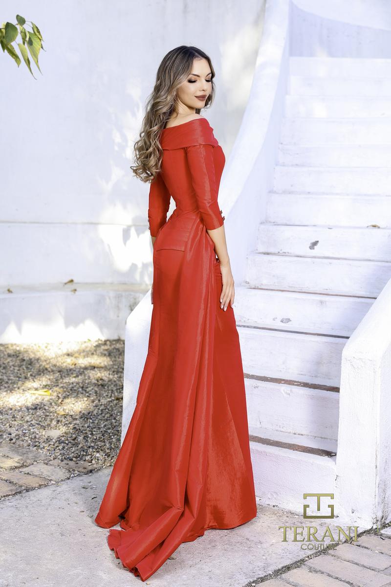 Terani Couture Mother of the Bride 252M5303 - Red