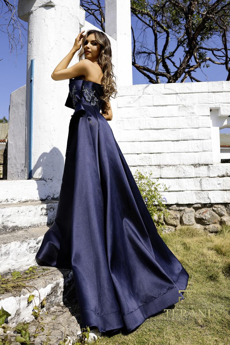 Terani Mother of the Bride Dress 252M5309 - Navy Navy