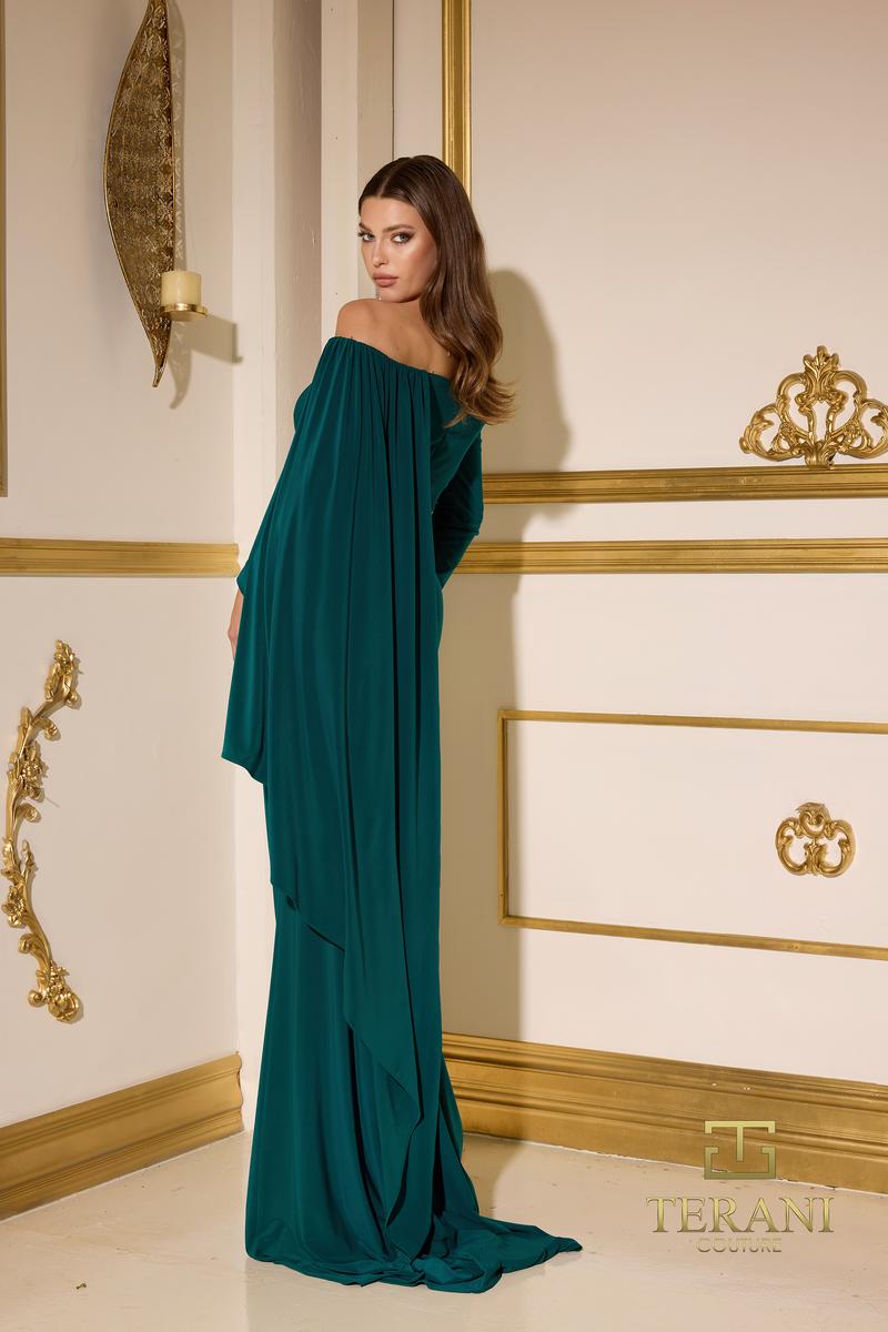 Terani Couture Mother of the Bride 252M5322 - Teal