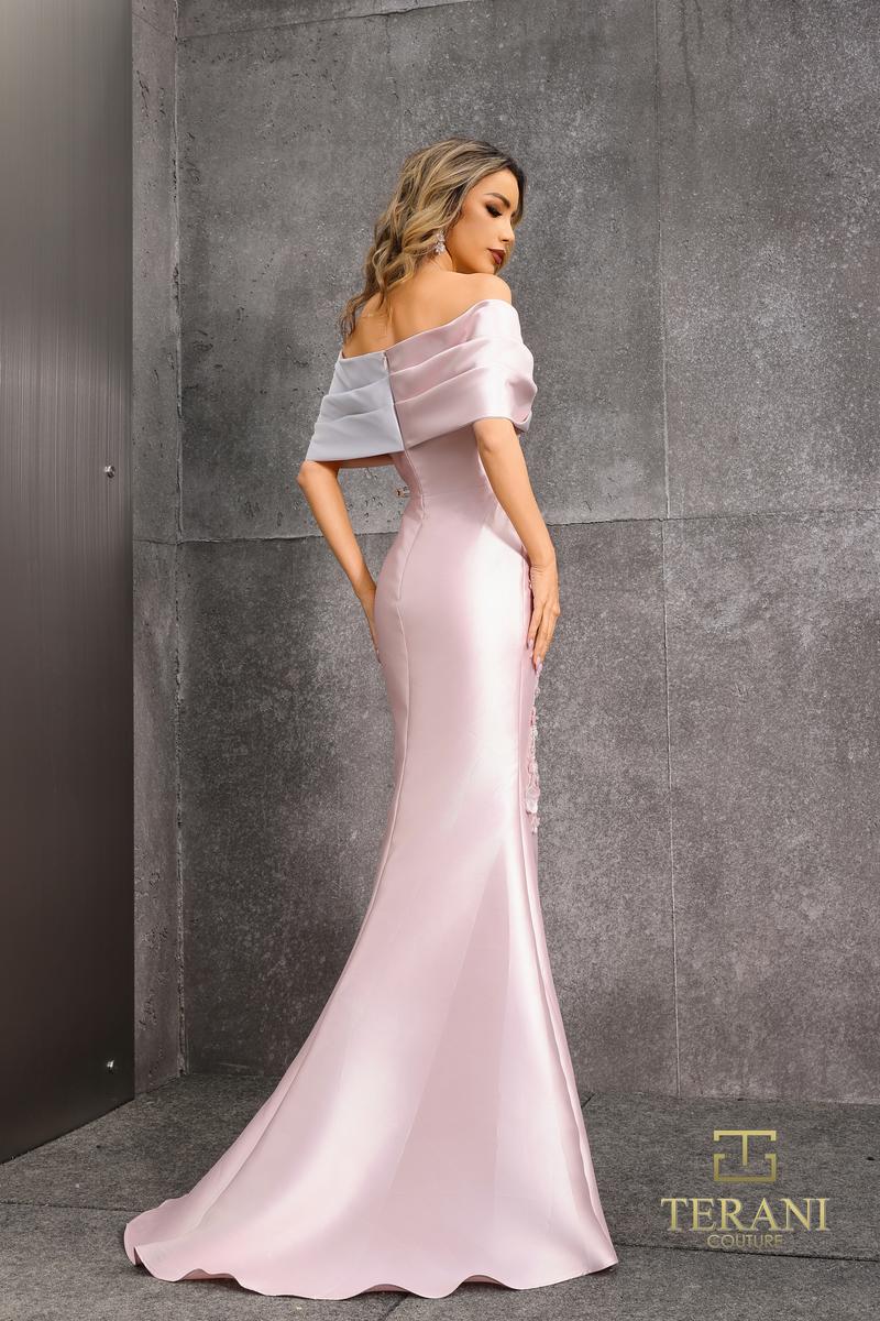 Terani Mother of the Bride Dress 252M5324 - Blush Silver