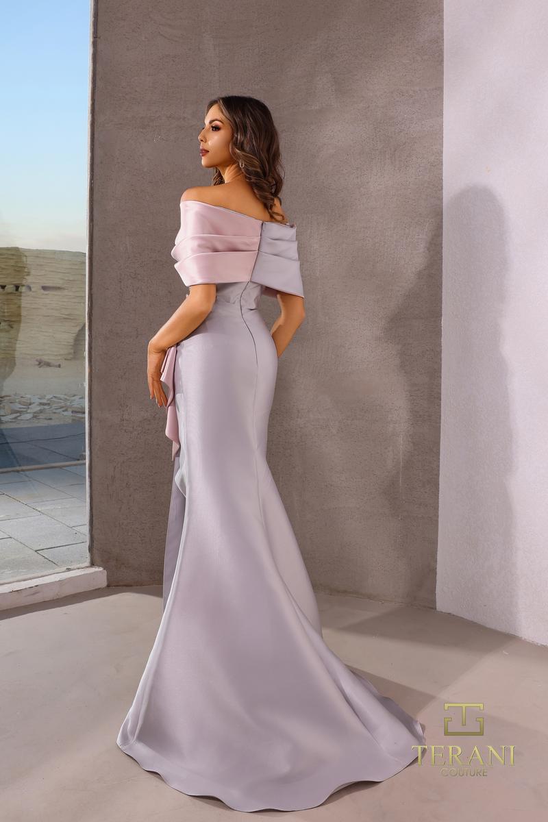 Terani Mother of the Bride Dress 252M5324 - Silver Blush