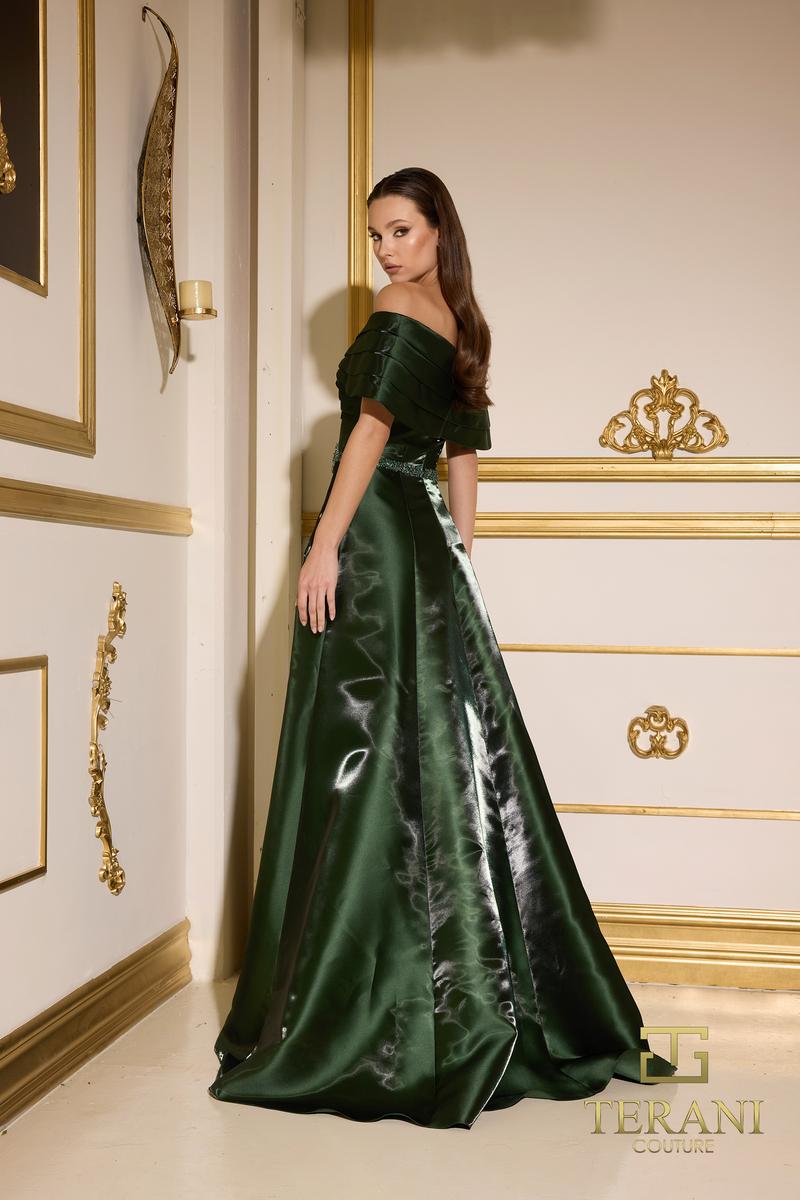 Terani Mother of the Bride Dress 252M5326 - Emerald