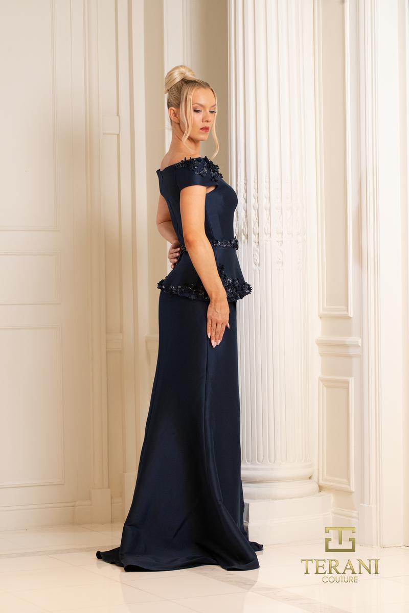 Terani Mother of the Bride Dress 252M5328 - Navy