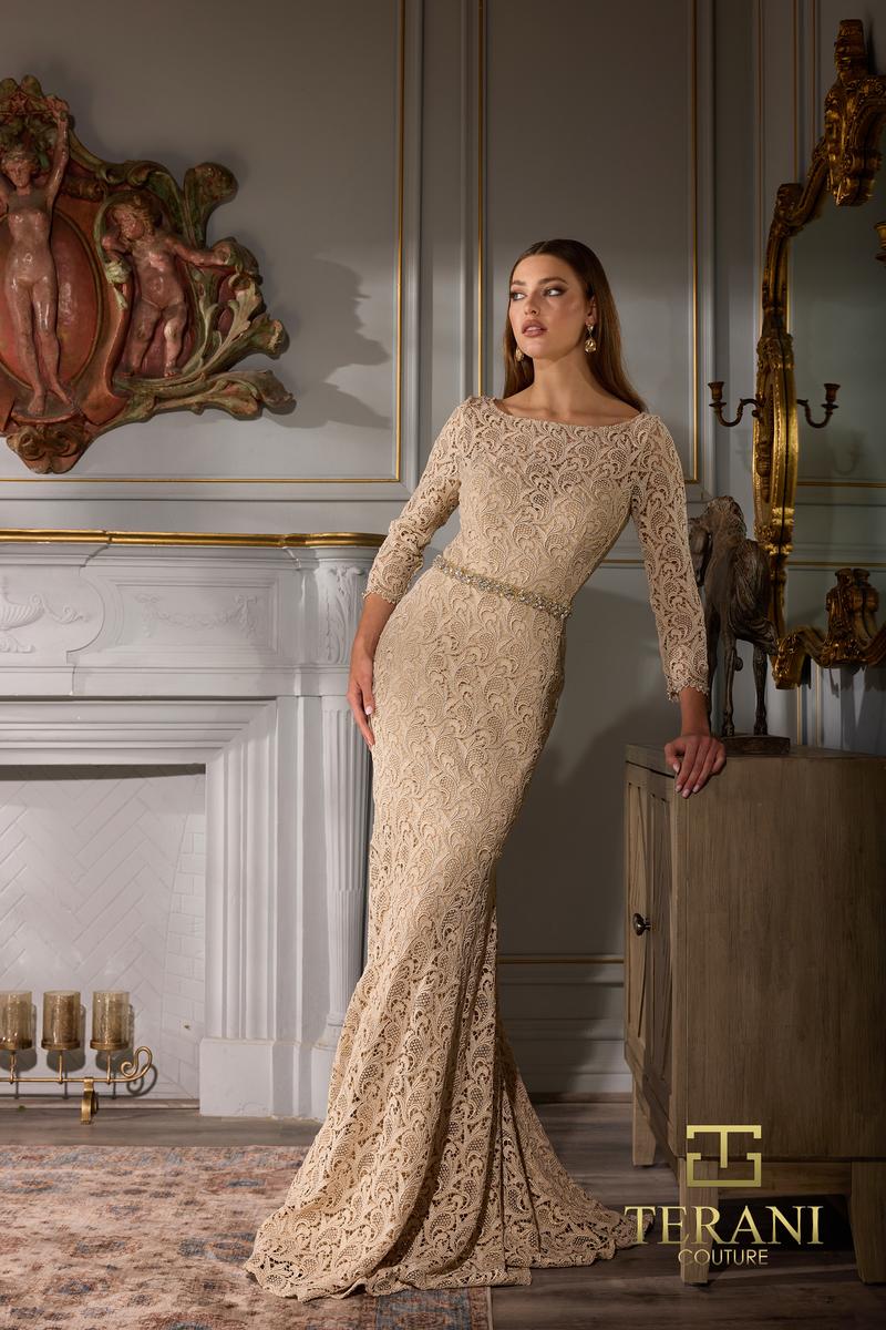 Terani Mother of the Bride Dress 252M5331 - Champagne