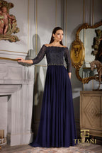 Terani Mother of the Bride Dress 252M5332 - Navy