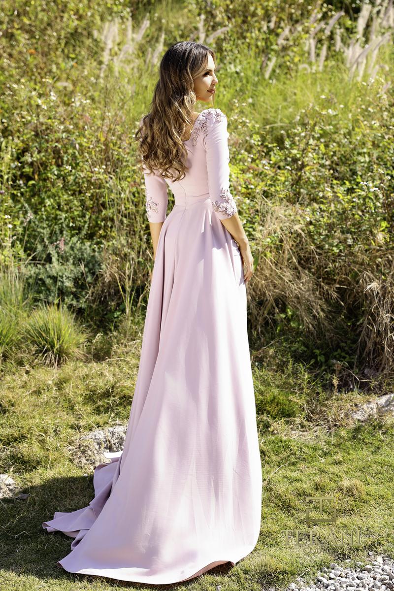 Terani Mother of the Bride Dress 252M5338 - Mink