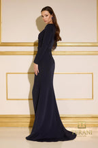 Terani Mother of the Bride Dress 252M5341 - Navy